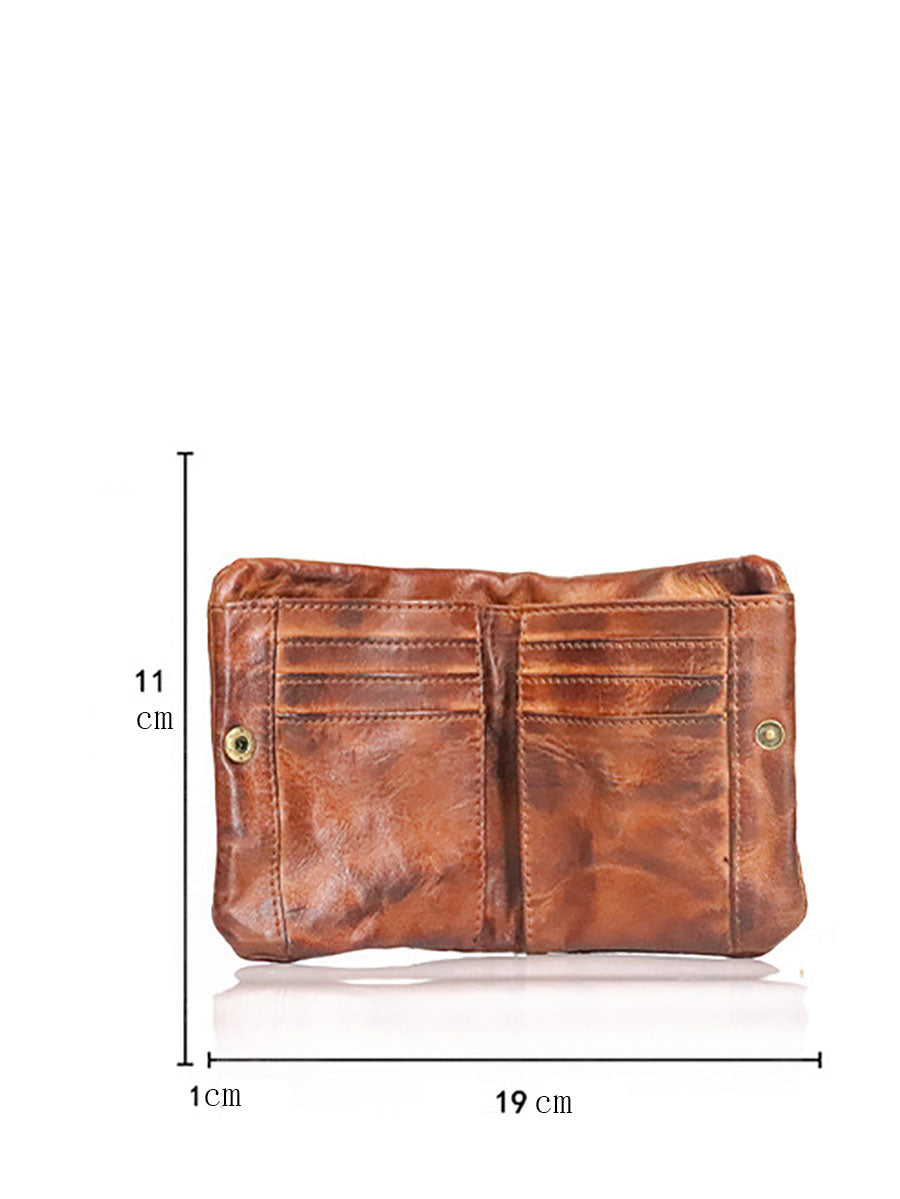 Retro Leather Multifunctional Wallet