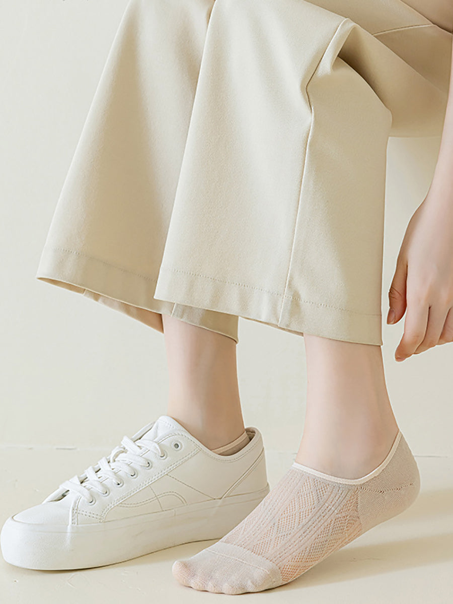 6 Pairs Women Summer Thin Short Socks
