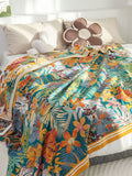 Cotton Queen Bedcover Sofa Blanket
