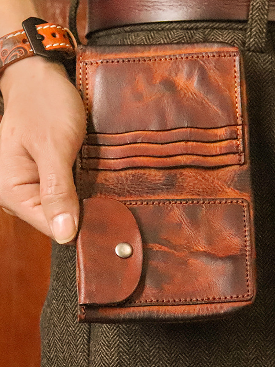 Retro Leather Multifunctional Wallet