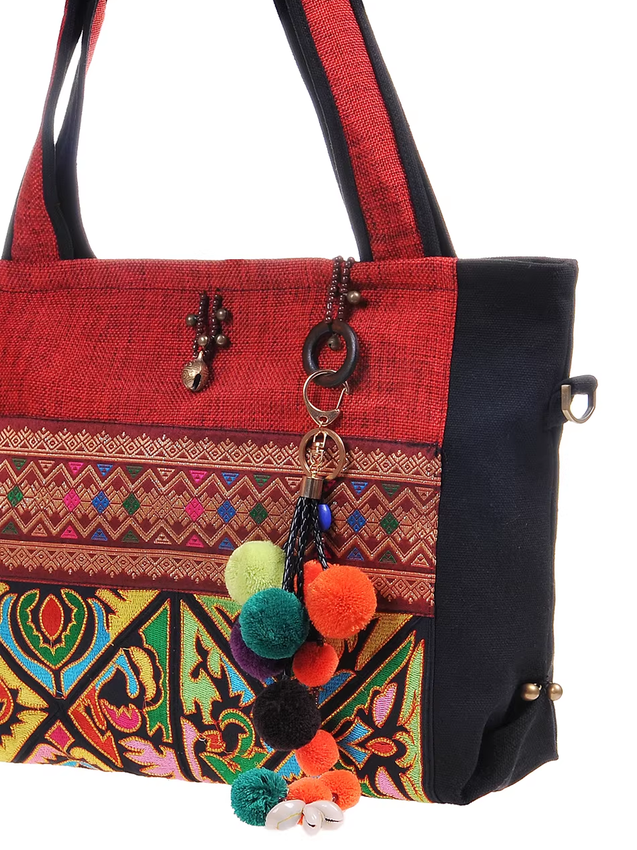 Ethnic Embroidered Shoulder Bag