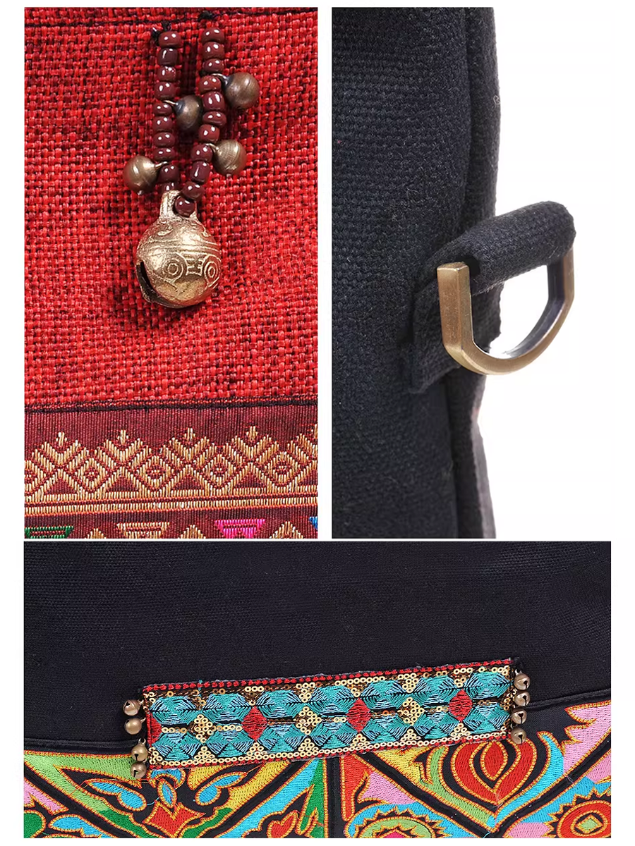 Ethnic Embroidered Shoulder Bag