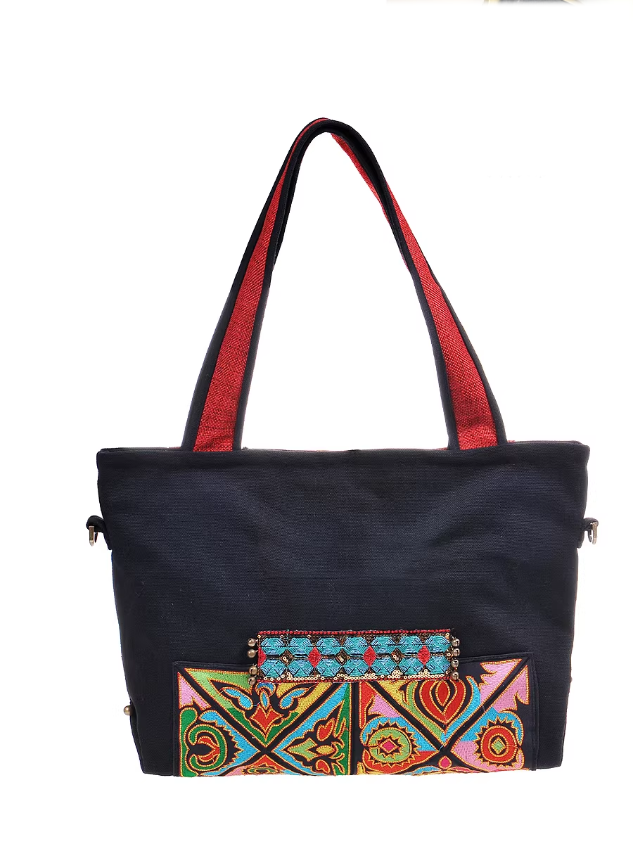 Ethnic Embroidered Shoulder Bag