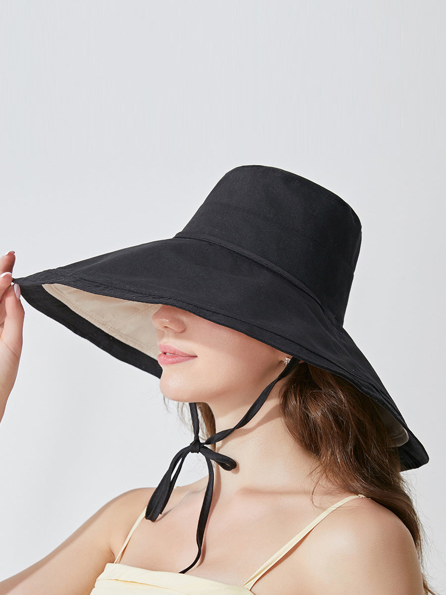 Women Casual Large Brim Sunproof Hat