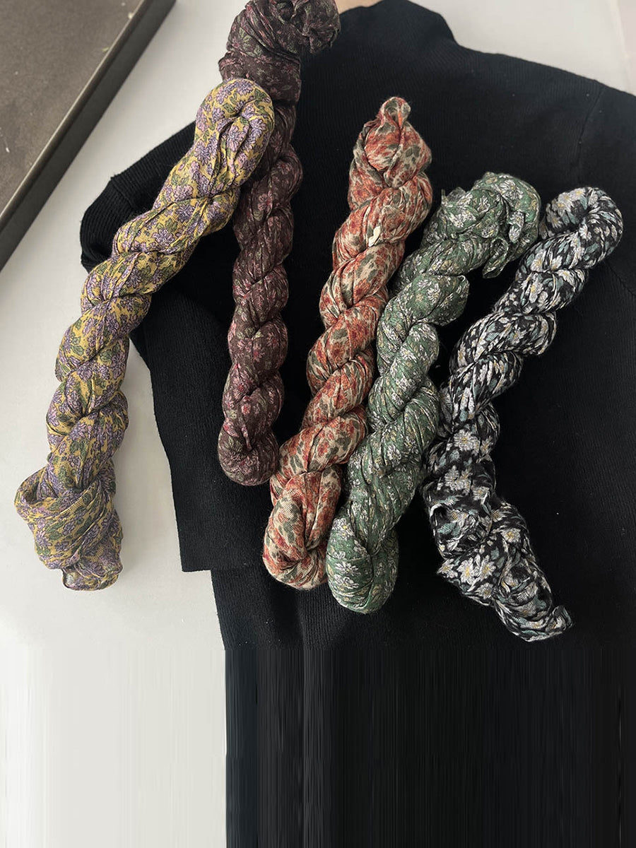 Women Summer Vintage Floral Scarf