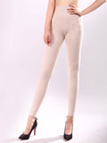 Women Winter Warm Solid Wool Thick Leggings