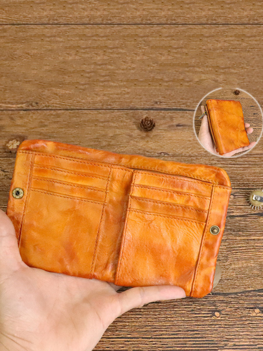 Retro Leather Multifunctional Wallet