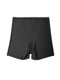 Women Pure Color Lace Waist Safety Bottom Pants