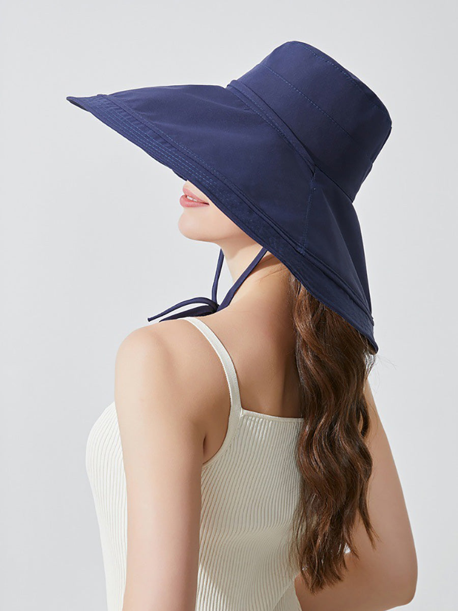 Women Casual Large Brim Sunproof Hat