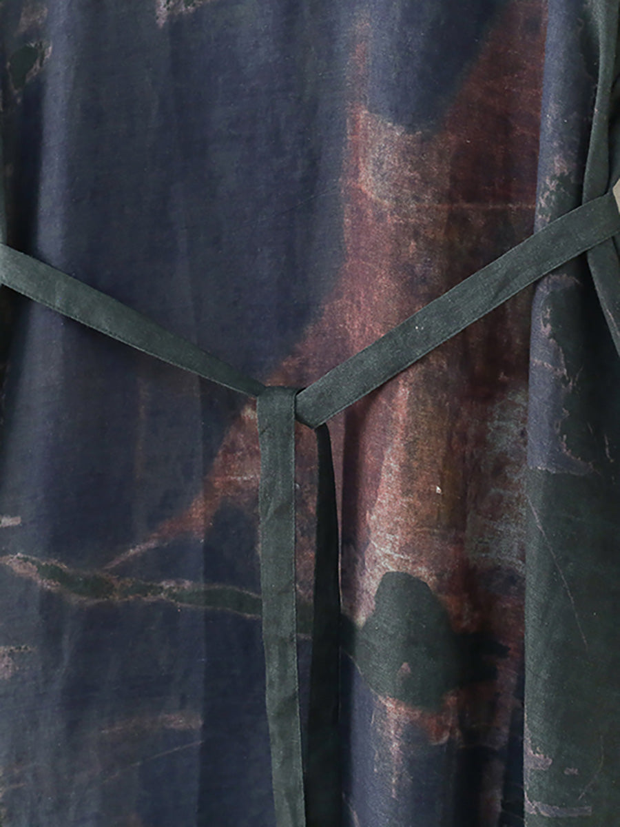 Loose Summer Patchwork Vintage Dress