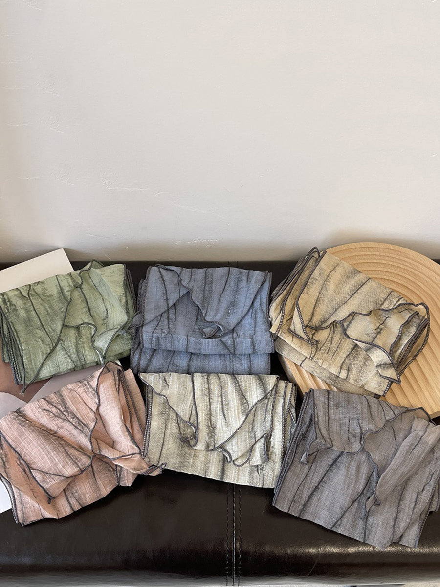 Women Artsy Tie-dye Shawl Scarf