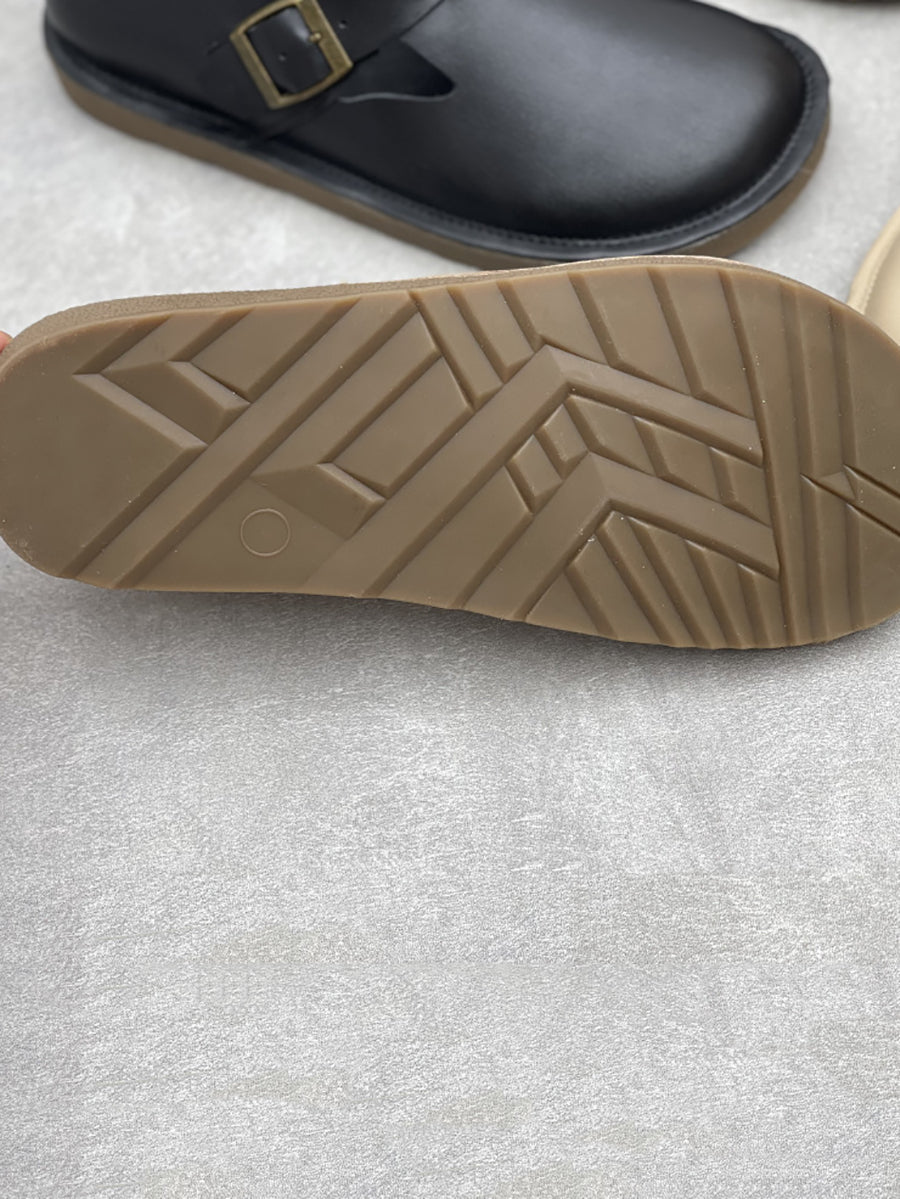 Women Summer Casual Soft Leather Flat Shoes
