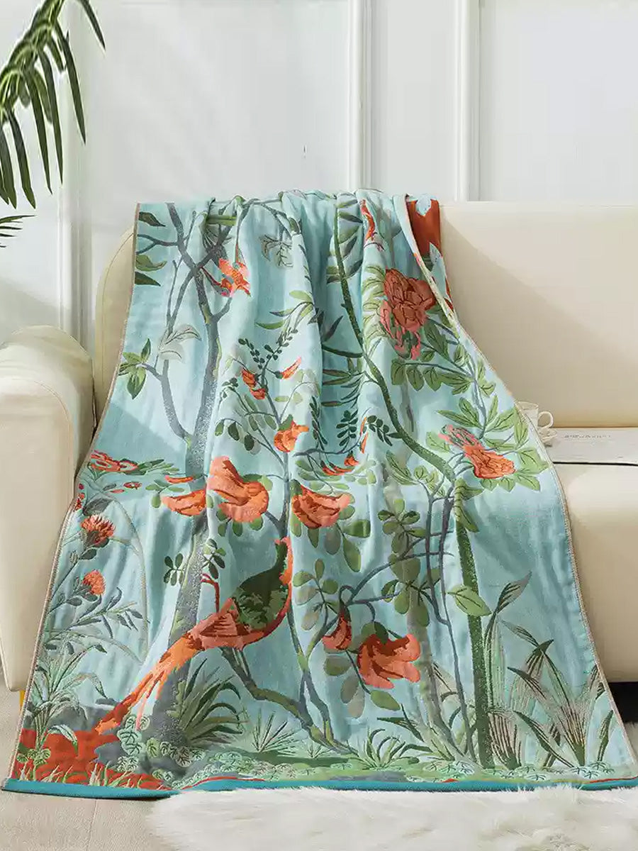 100%Cotton Adult Flower Bath Towel