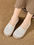 Women Summer Genuine Leather Flat Shoes