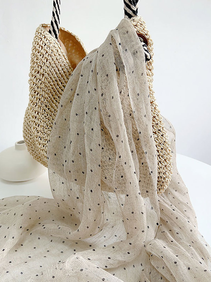 Women Artsy Dot Shawl Scarf
