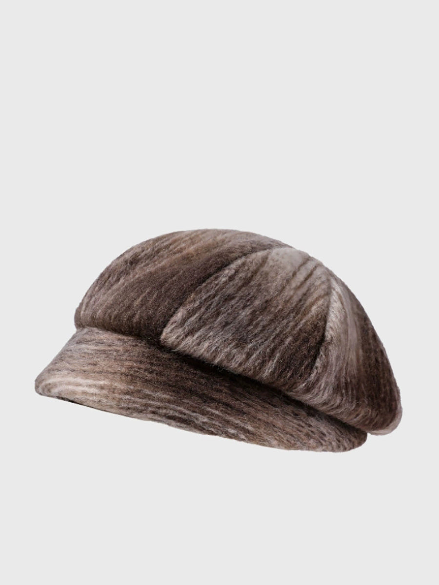 Women Winter Gradient Color Keep Warm Hat