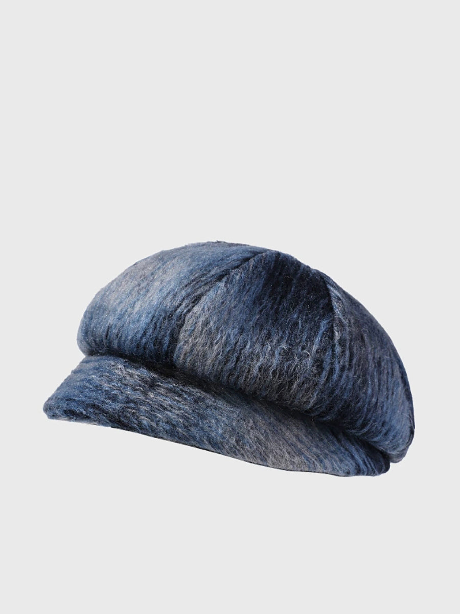 Women Winter Gradient Color Keep Warm Hat