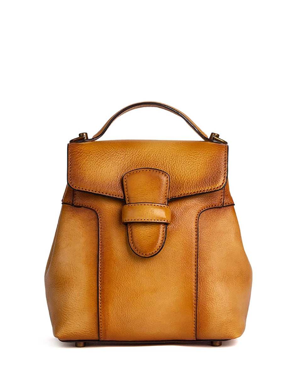 Women Vintage Genuine Leather Crossbody Bag