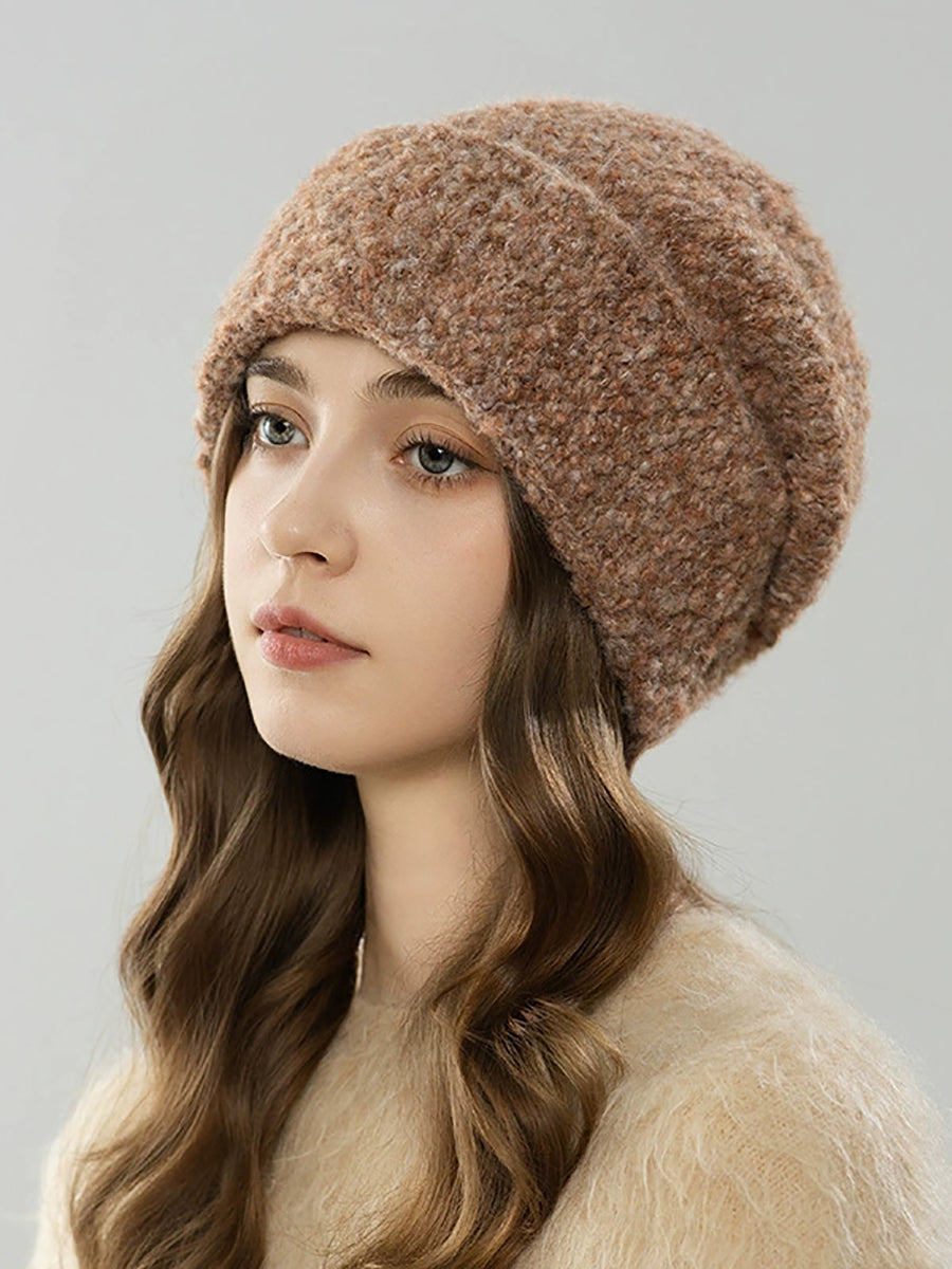 Women Winter Artsy Warm Knitted Hat
