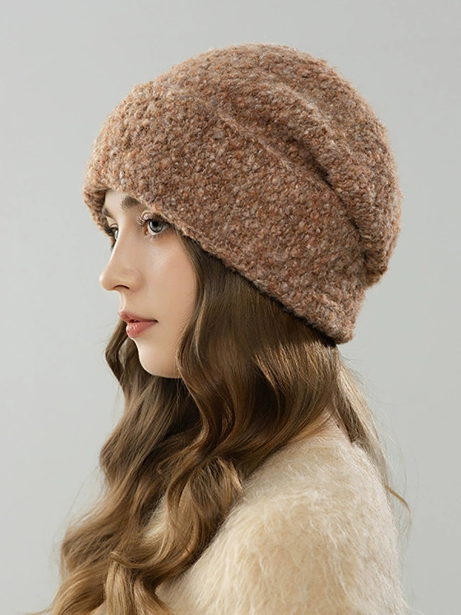 Women Winter Artsy Warm Knitted Hat
