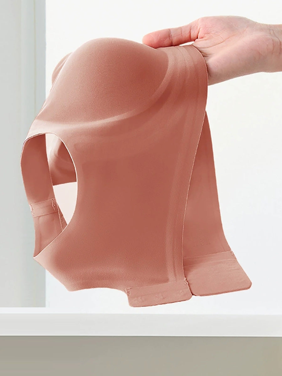 Women Pure Color Bra Pad Pure Color Bra