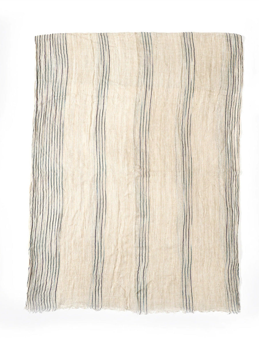 Women Vintage Stripe Shawl Scarf