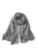 Women Vintage Stripe Shawl Scarf