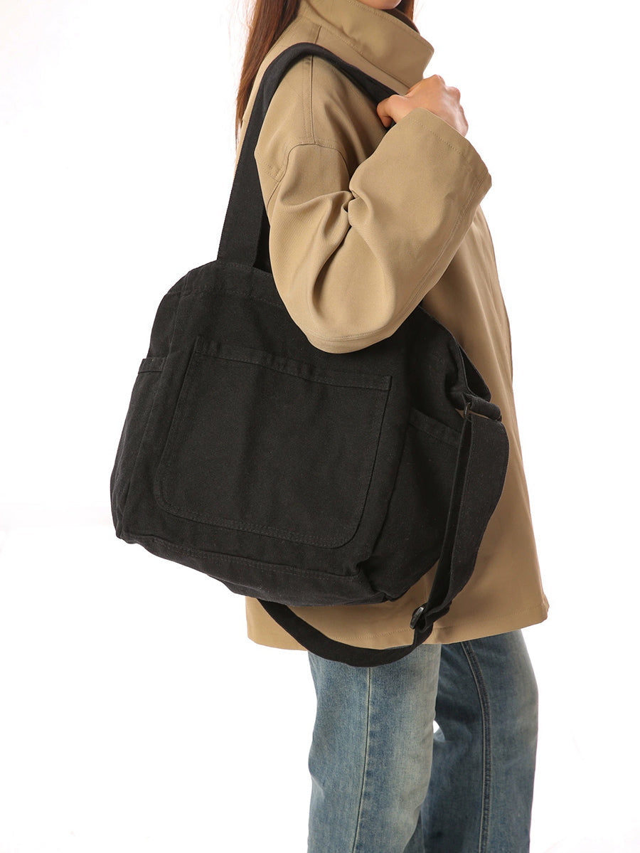 Women Casual Canvas Shoulder Bag Crossbody Bag