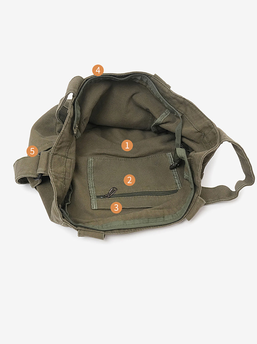 Women Casual Canvas Shoulder Bag Crossbody Bag