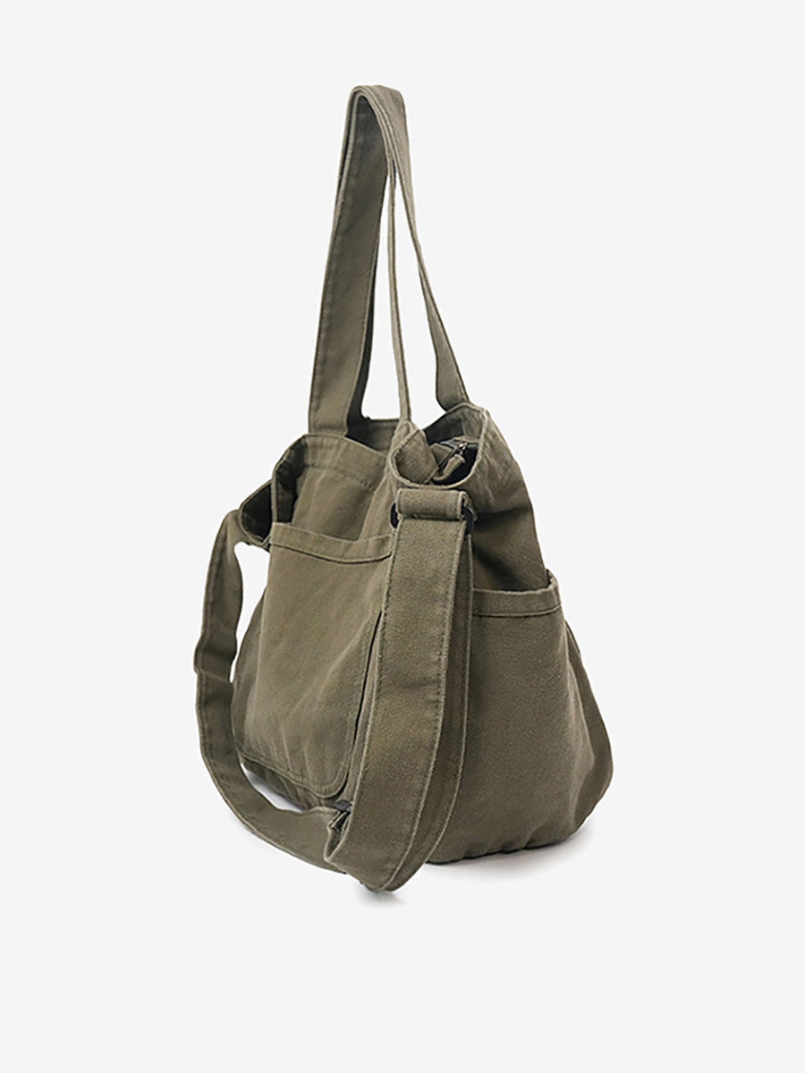 Women Casual Canvas Shoulder Bag Crossbody Bag