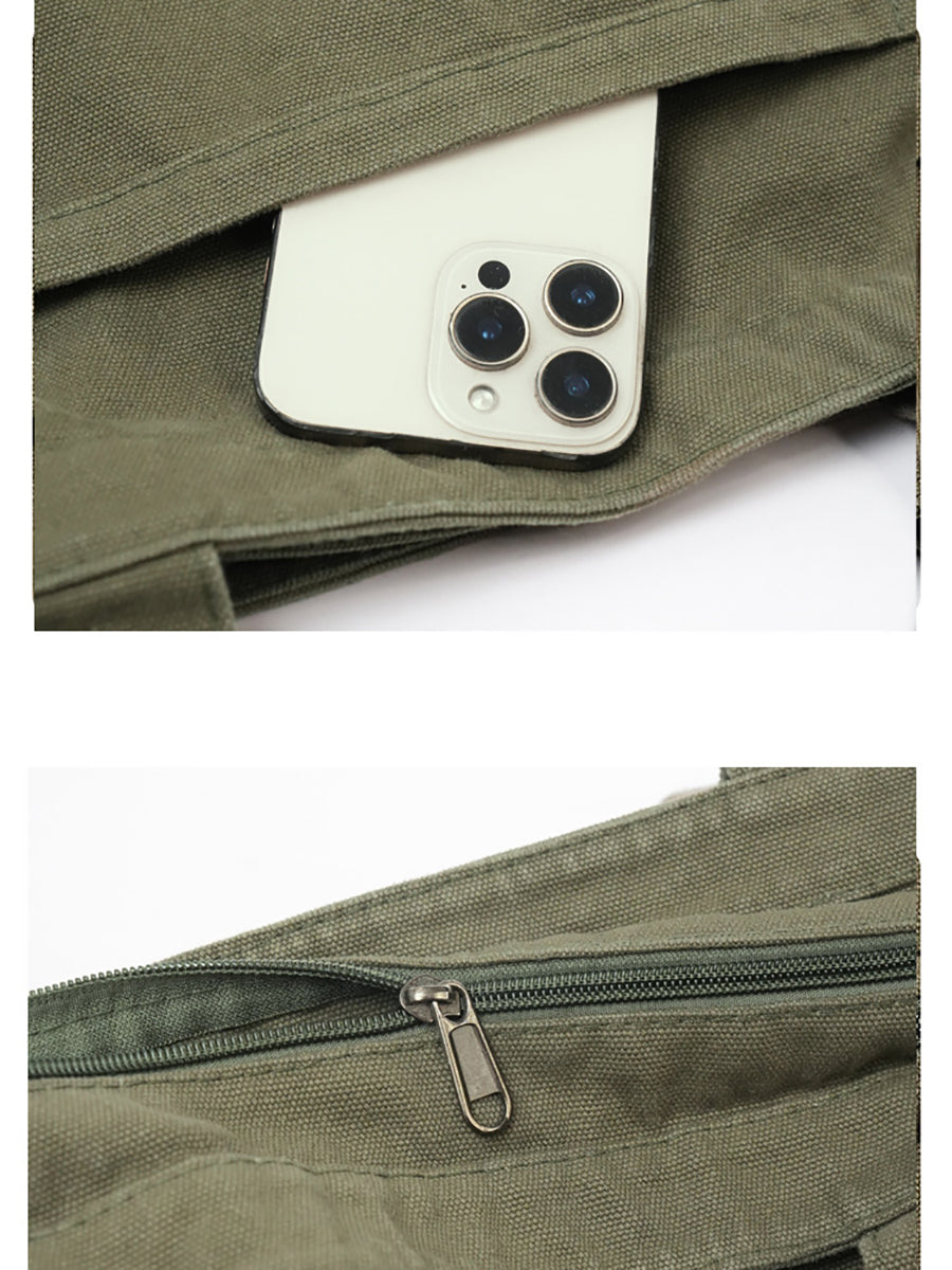 Women Casual Canvas Shoulder Bag Crossbody Bag
