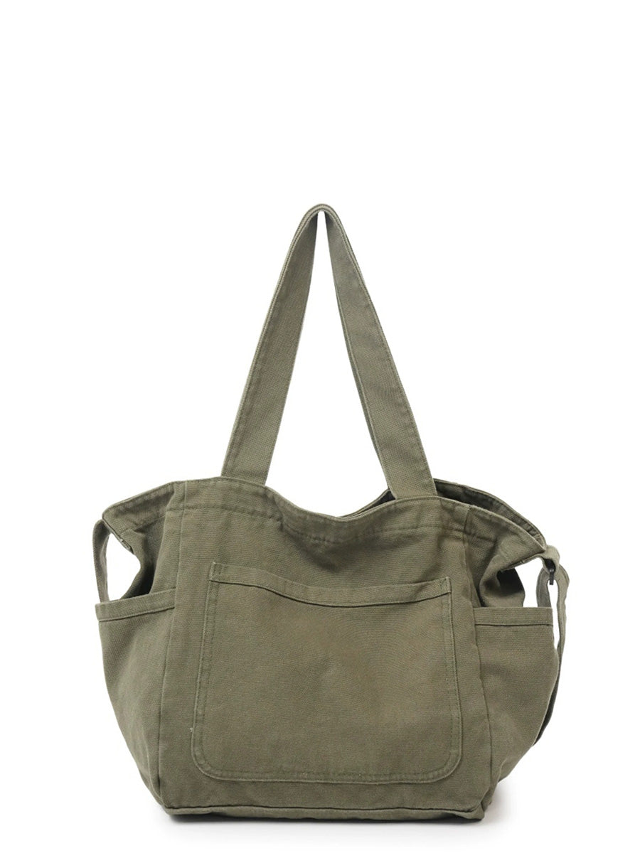 Women Casual Canvas Shoulder Bag Crossbody Bag