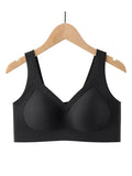Women Artsy Casual Pure Color Wireless Bra