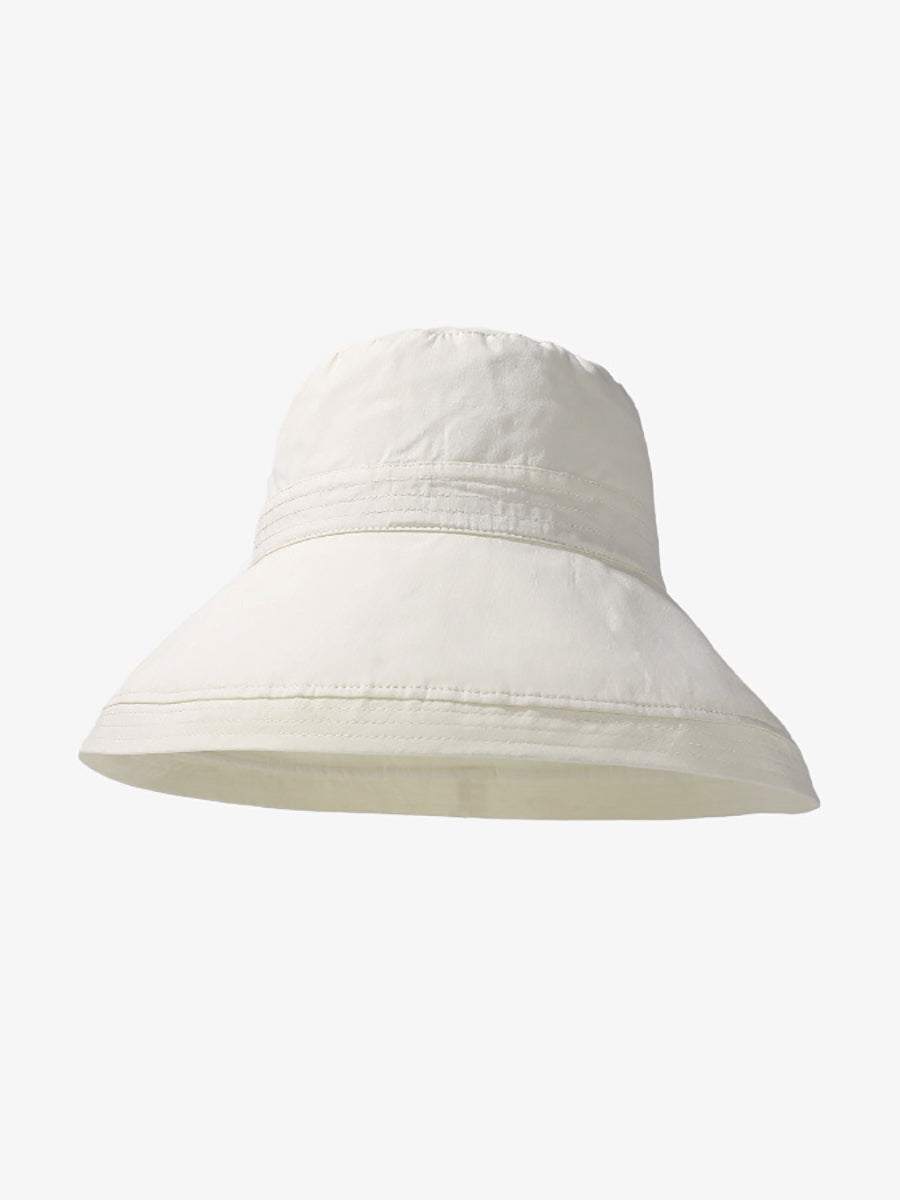 Women Summer Casual Pure Color Sunproof Hat
