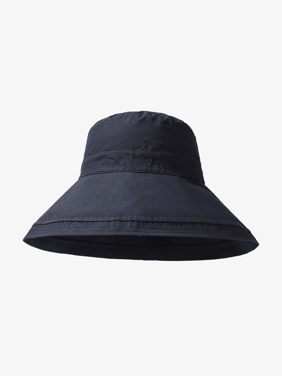 Women Summer Casual Pure Color Sunproof Hat