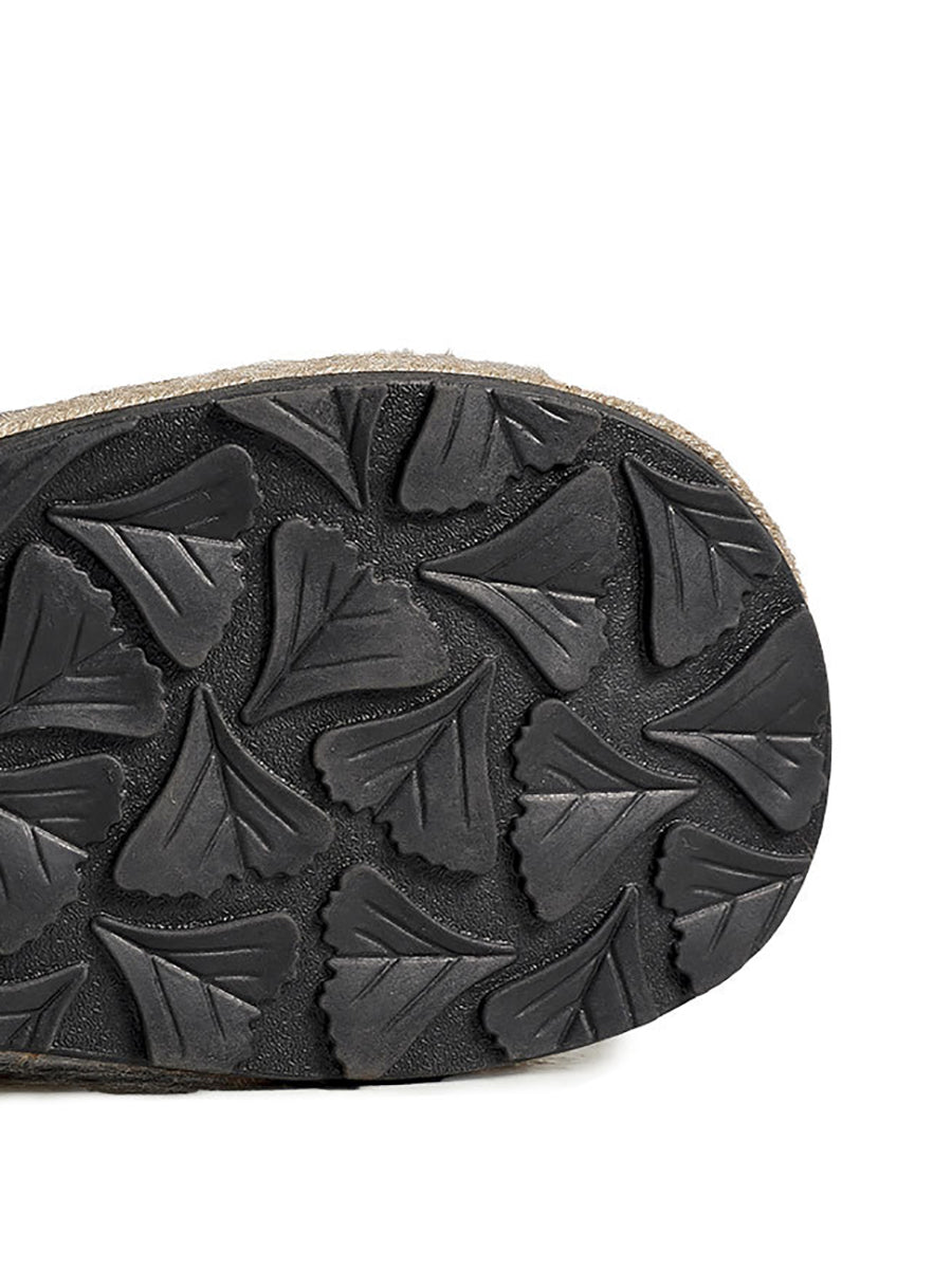 Women Summer Ethnic Flower Embroidery Flat Shoes