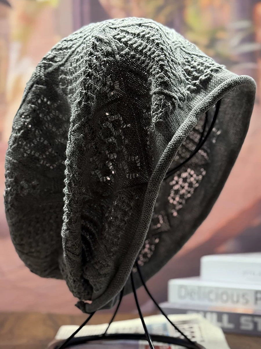 Women Summer Versatile Knitted Slouchy Beanie