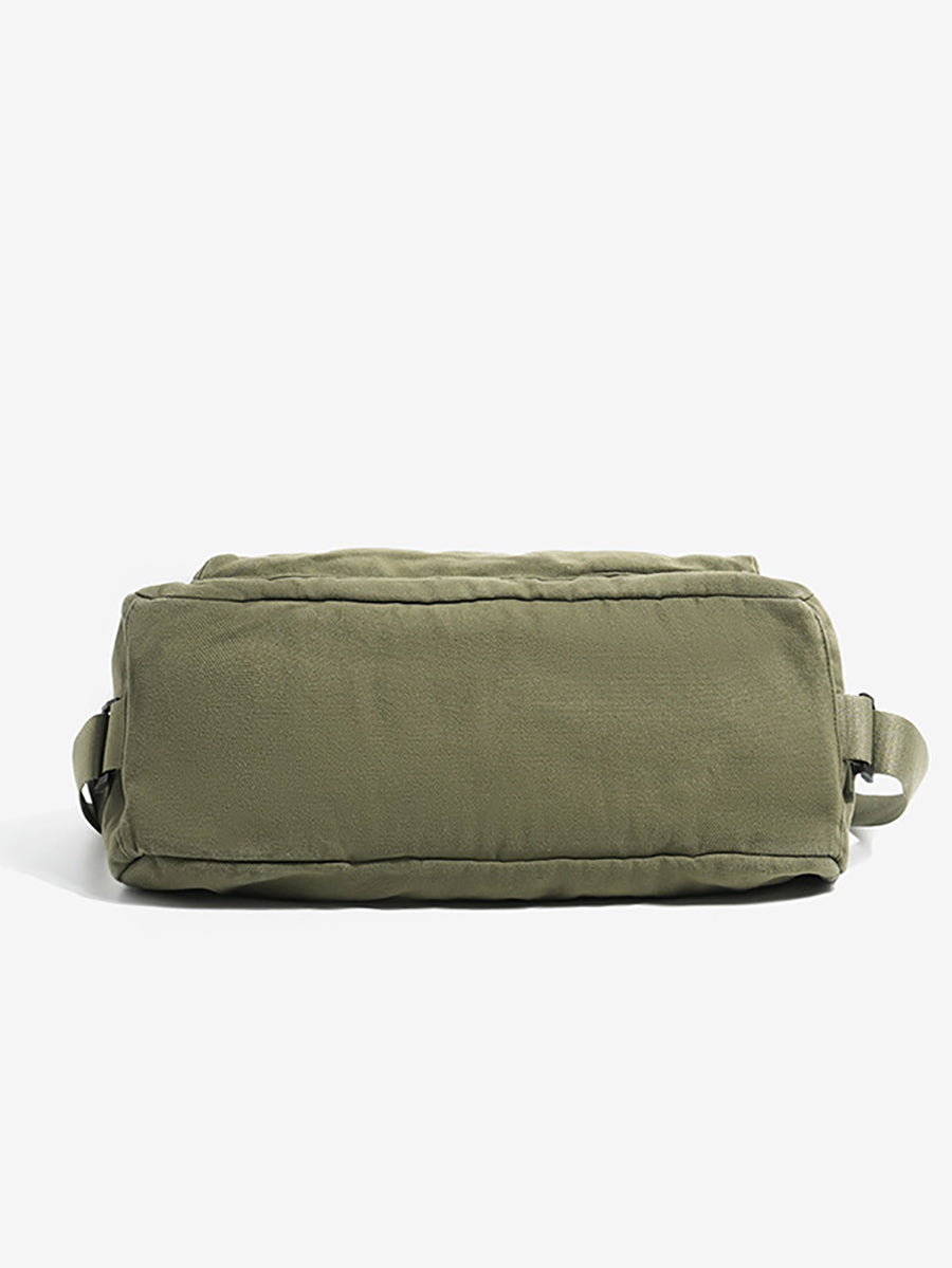 Women Vintage Washed Canvas Convertible Bag