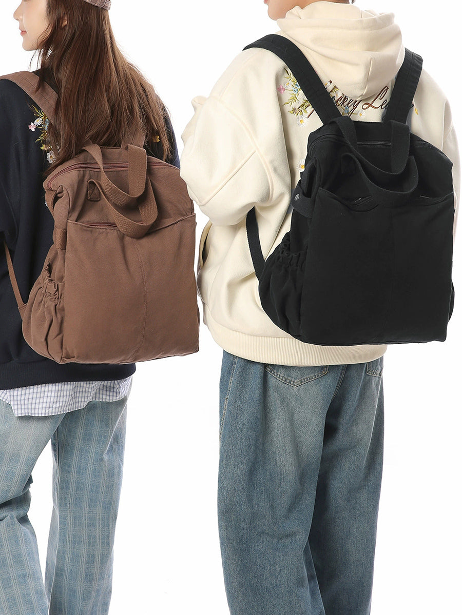 Retro Style Large Capacity Backpack