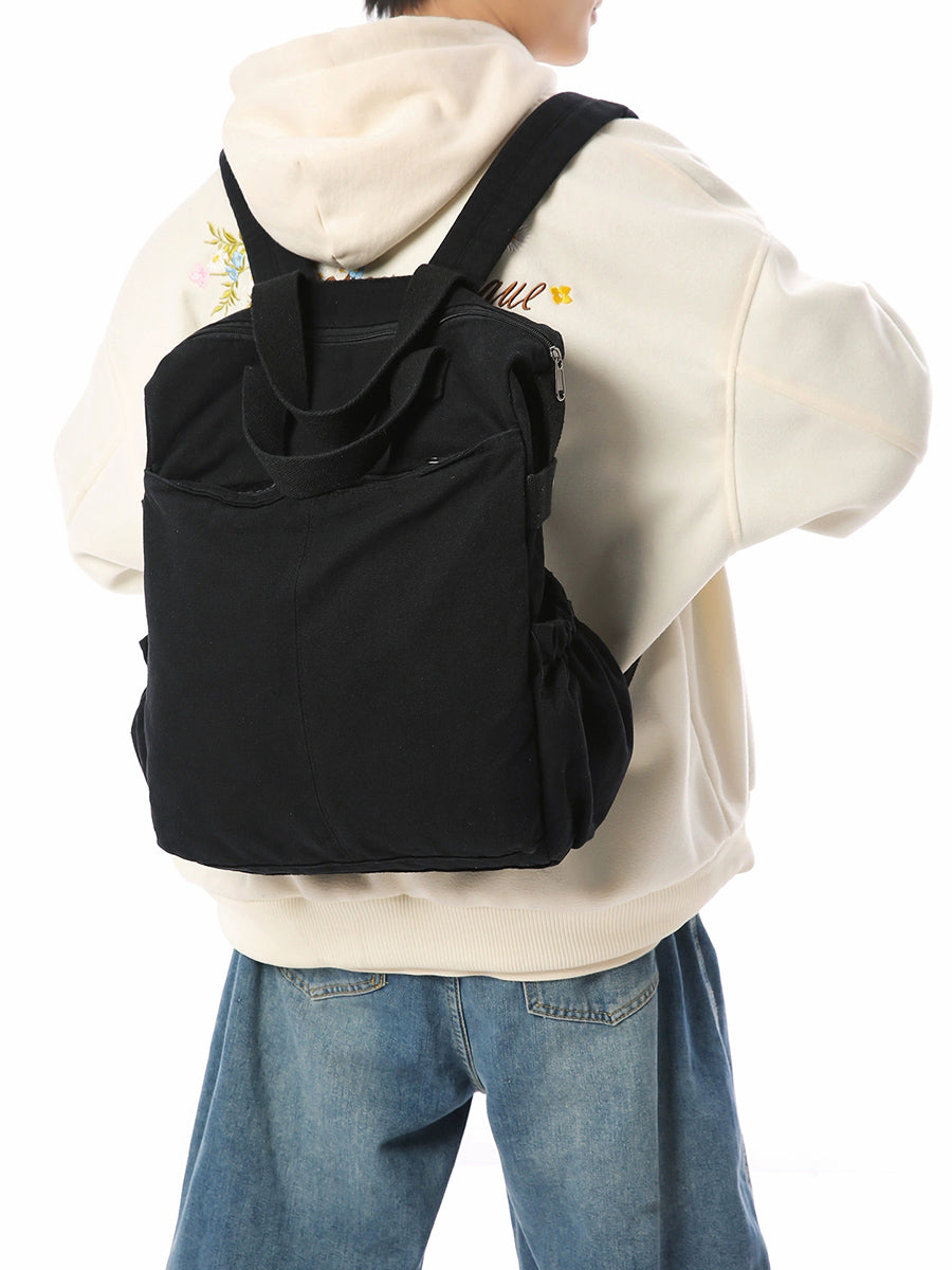 Retro Style Large Capacity Backpack