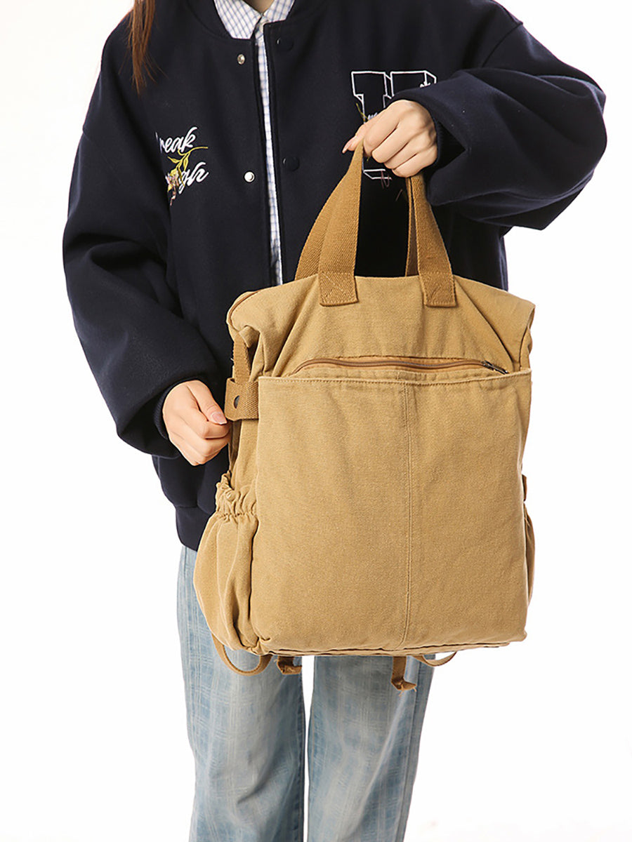 Retro Style Large Capacity Backpack