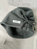 Women Winter Pure Color Rope Knitteed Hat