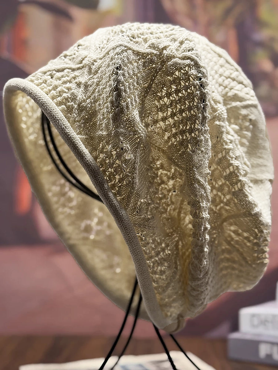 Women Summer Versatile Knitted Slouchy Beanie