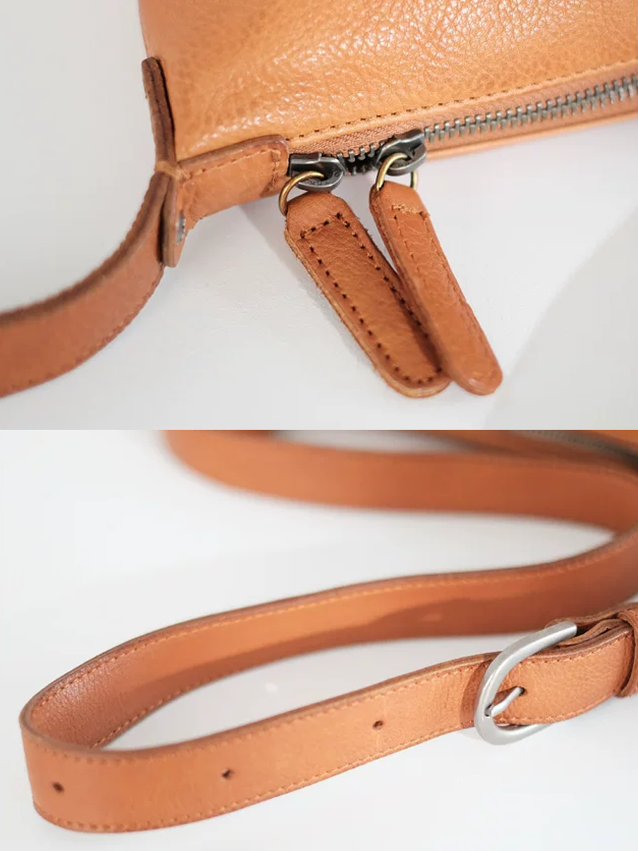 Vintage Leather Crossbody Bag