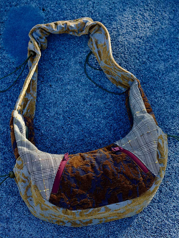 Women Ethnic Patchwork Crossbody Bag