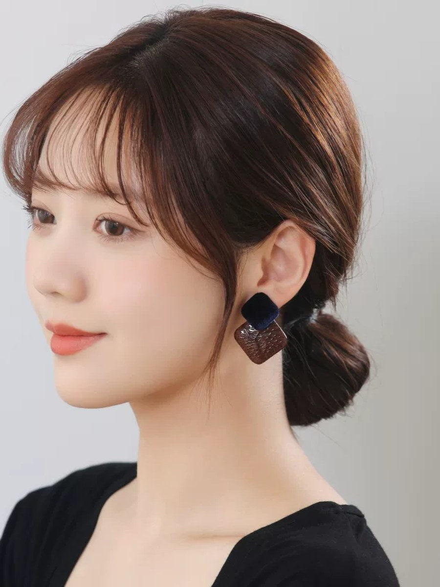 Women Retro Geometric Trendy Earrings