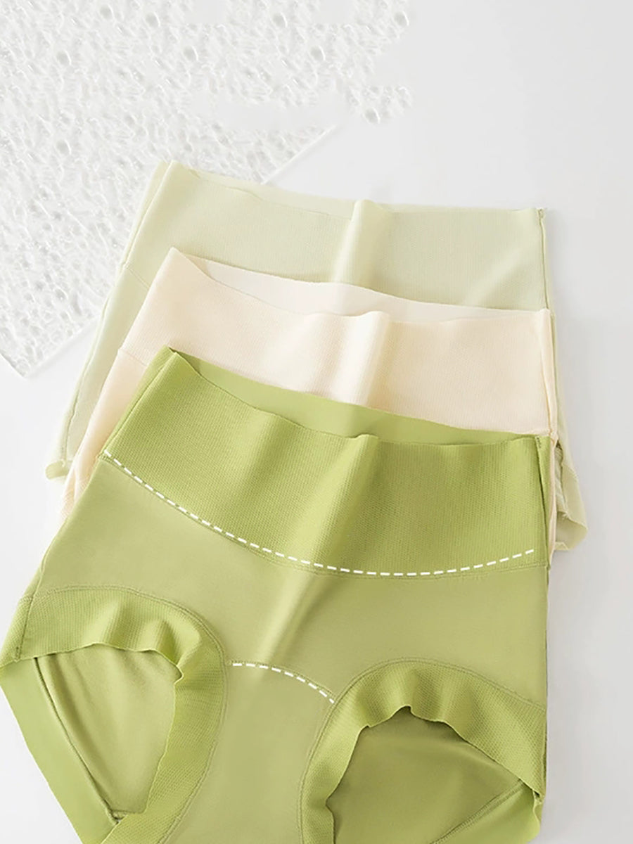 5-Piece Modal High-Waisted Seamless Tummy Control Briefs
