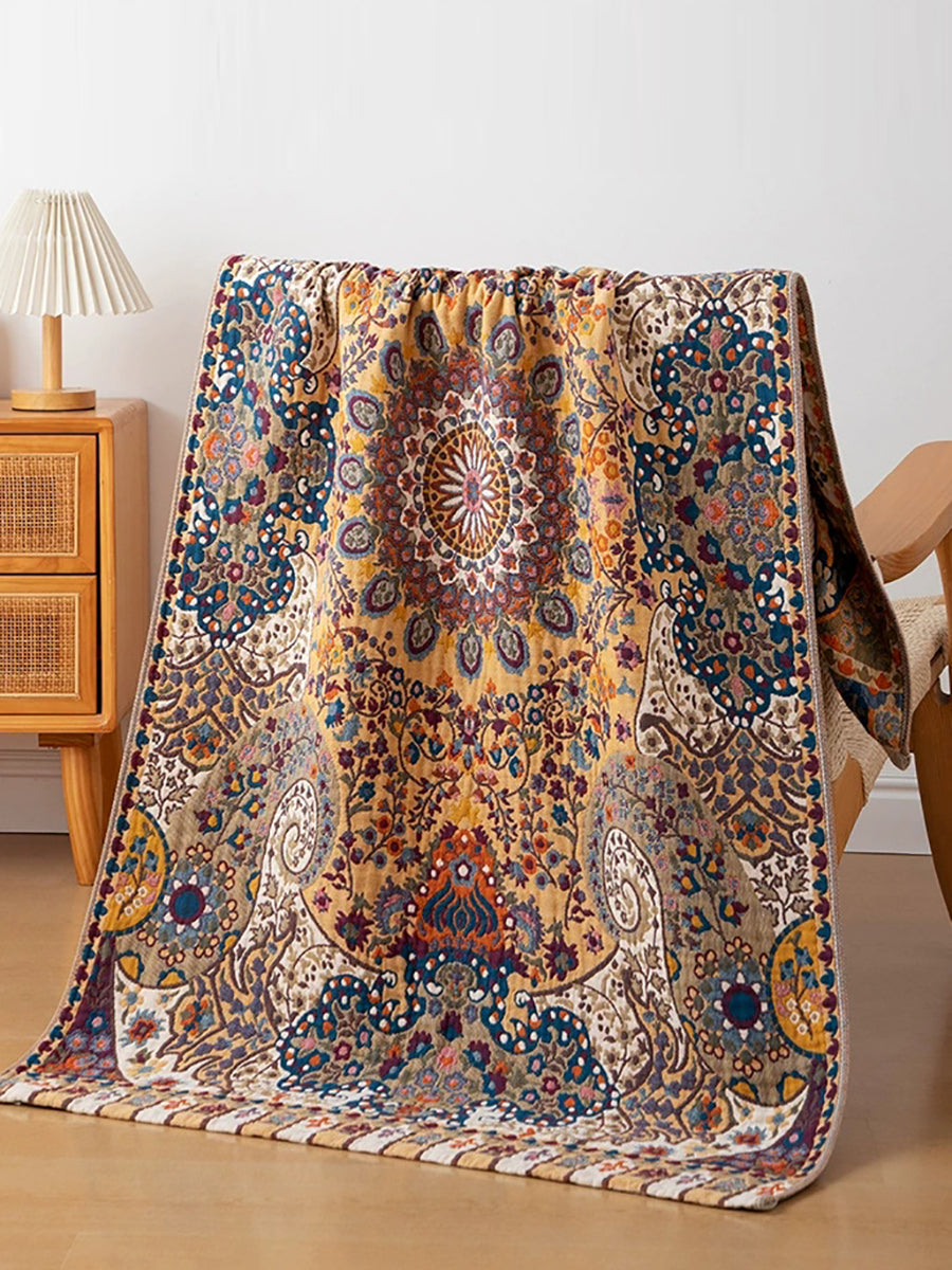 Jacquard 100% Cotton Gauze Large Household Bath Towel