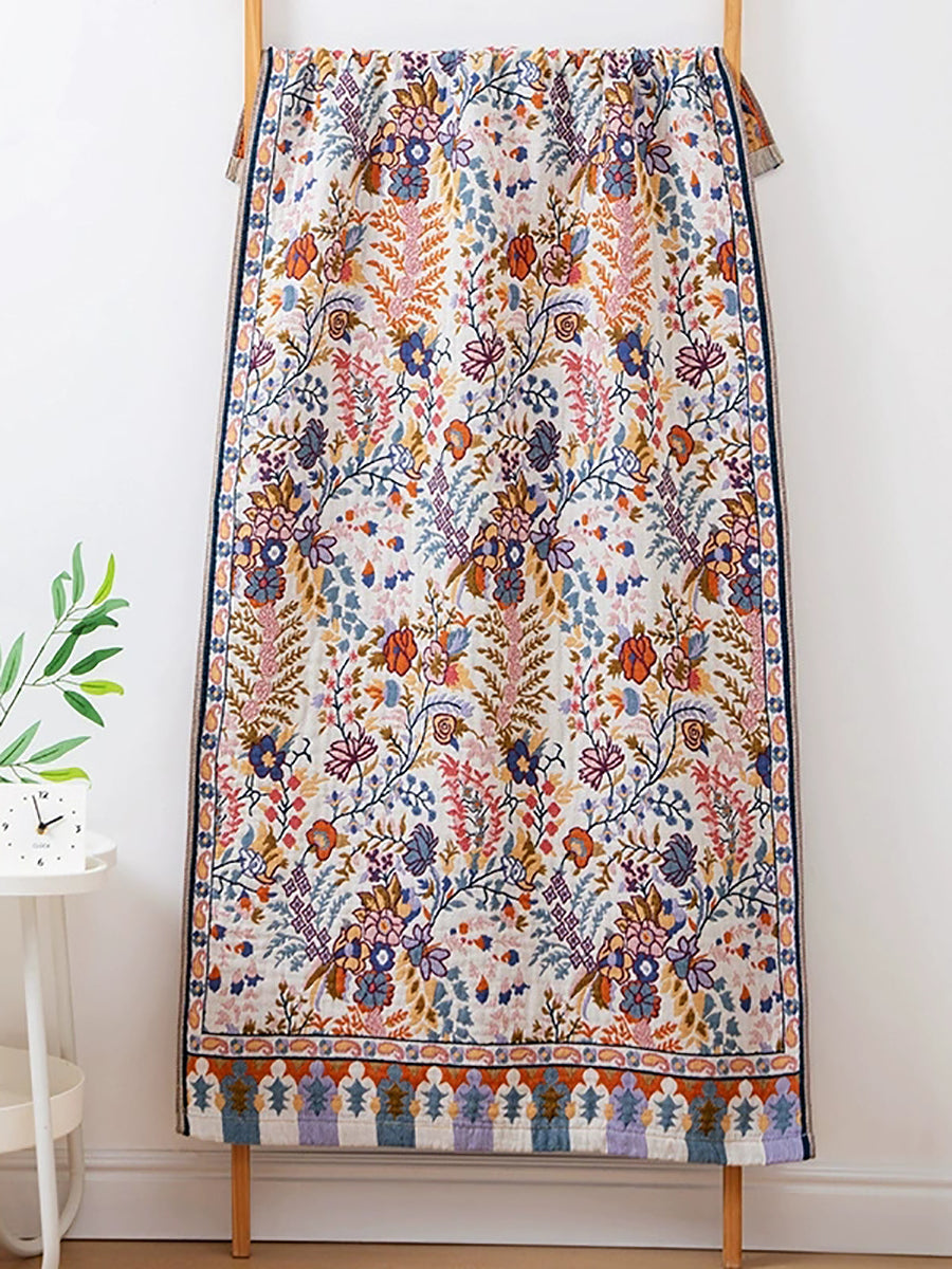 Jacquard 100% Cotton Gauze Large Household Bath Towel