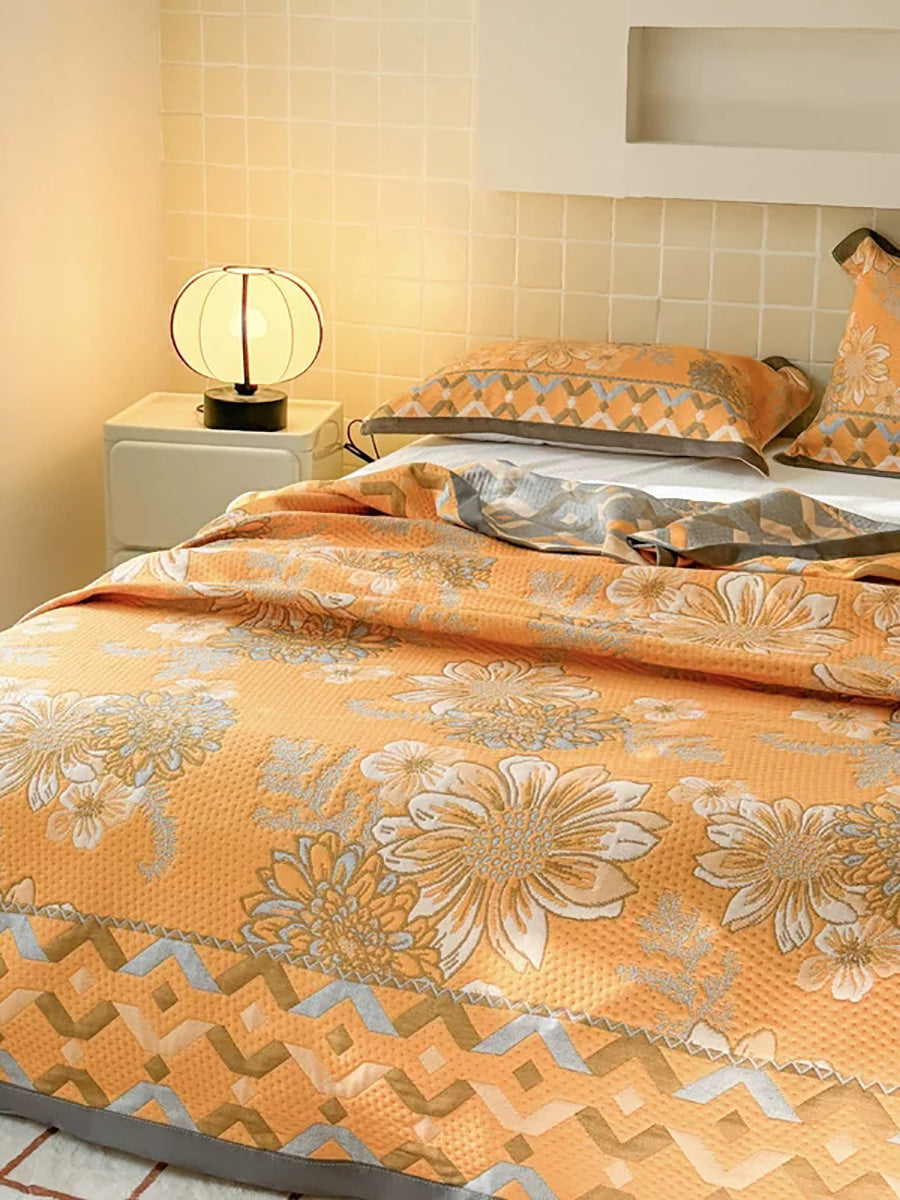 3-Layer Gauze Blanket – Throw for Nap, Sofa, Bed Cover